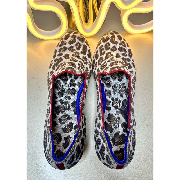 New Rothy’s leopard print loafer. Size 5. No box. - Picture 1 of 5